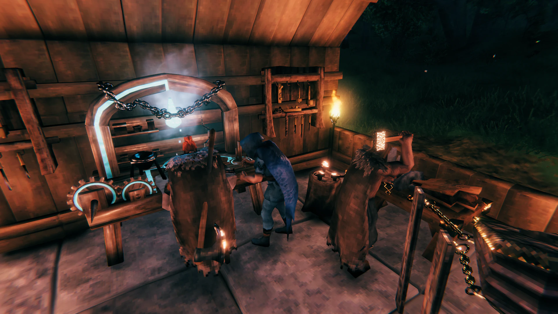 Valheim Pickaxe: Eikthyr, Hard Antler & Ore